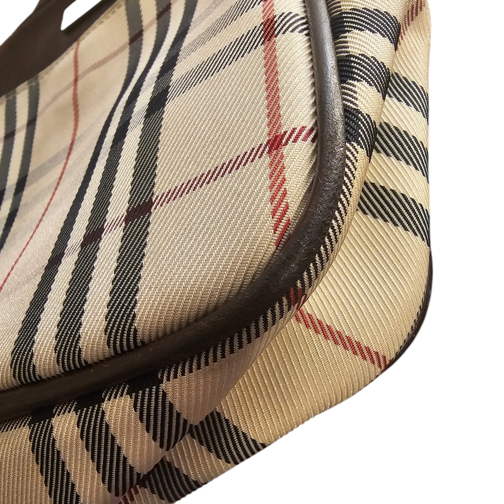 Burberry Plaid Crossbody Bag w/ COA - Picture 7 of 13